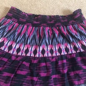 ⚡️ 2/$10: Pink & Black Tribal Print Skirt